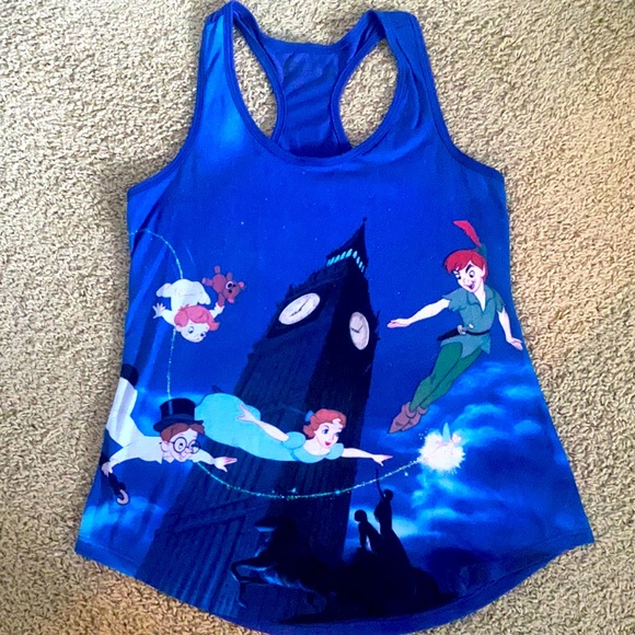 Peter Pan Razor Back Tank Top - Picture 1 of 2